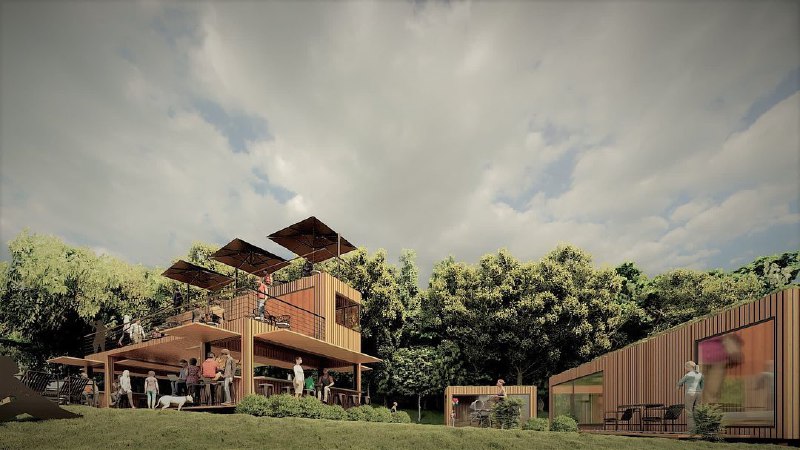 بناء ملاعب بالحاويات مع بوما